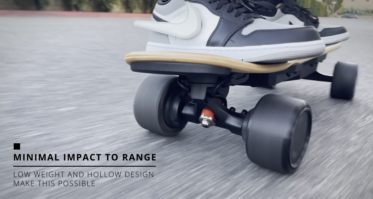 Hollow Wheels Hubs: Maximum Comfort - Exway | Backfire | Tynee (INTERNATIONAL ONLY)