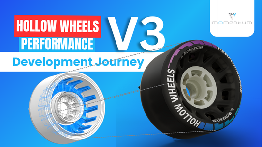 Blog 36: Hollow Wheels Performance V3: Redefining Comfort and Performance in Electric Skateboarding