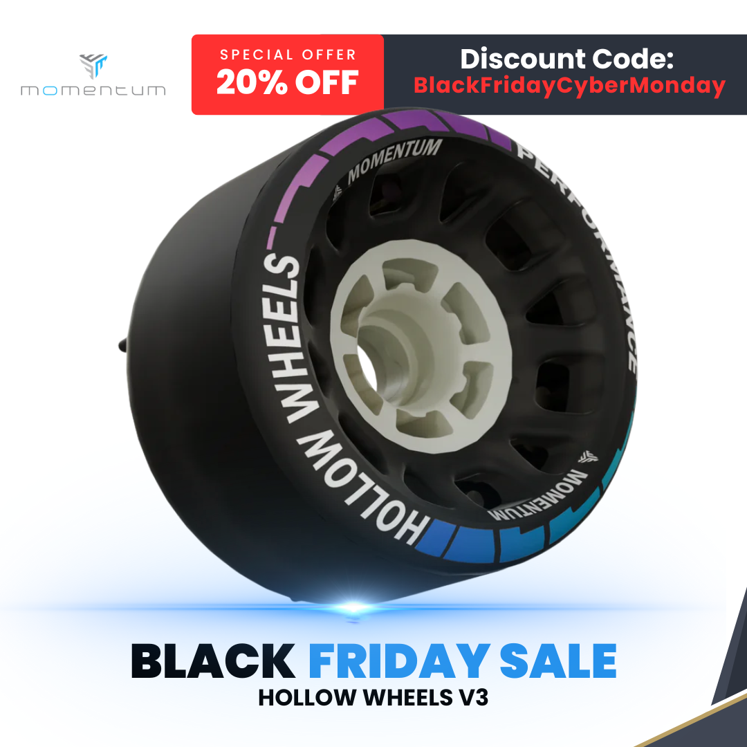 Hollow Wheels Performance V3 (USA Shipping)  - BLACK FRIDAY SALE!