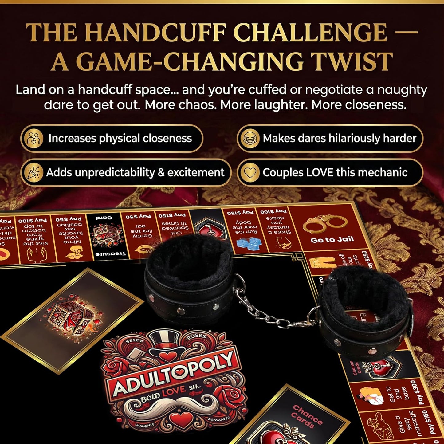 Adultopoly with Handcuffs