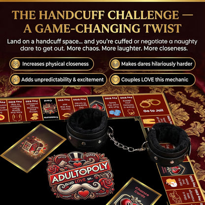 Adultopoly with Handcuffs
