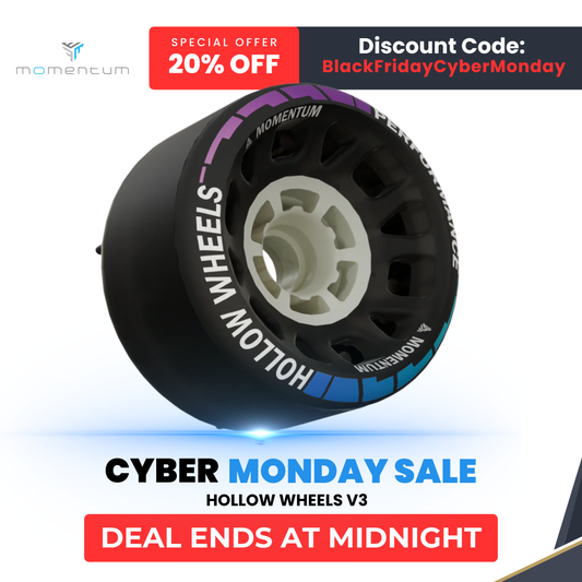 Hollow Wheels Performance V3 (USA Shipping)  - BLACK FRIDAY SALE!