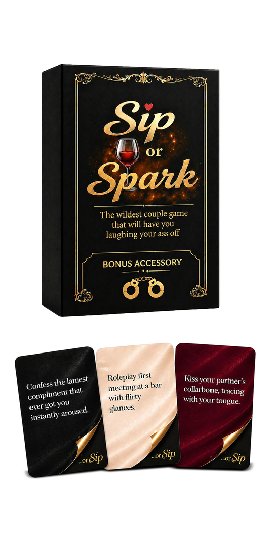 Sip or Spark Couples Card Game