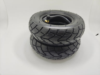 7" (175mm) Pneumatic Tires - High Grip & Comfort