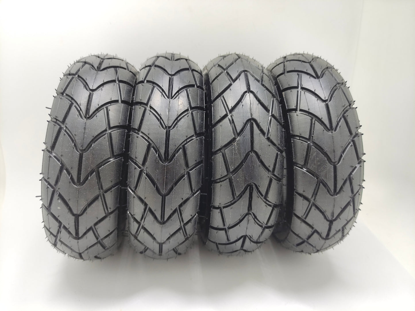 7" (175mm) Pneumatic Tires - High Grip & Comfort