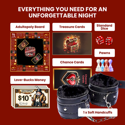 Adultopoly with Handcuffs