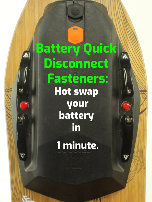 Boosted Board Battery Quick Disconnect (Red Plugs)