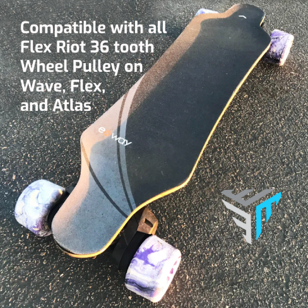 flex riot compatible wheel pulleys