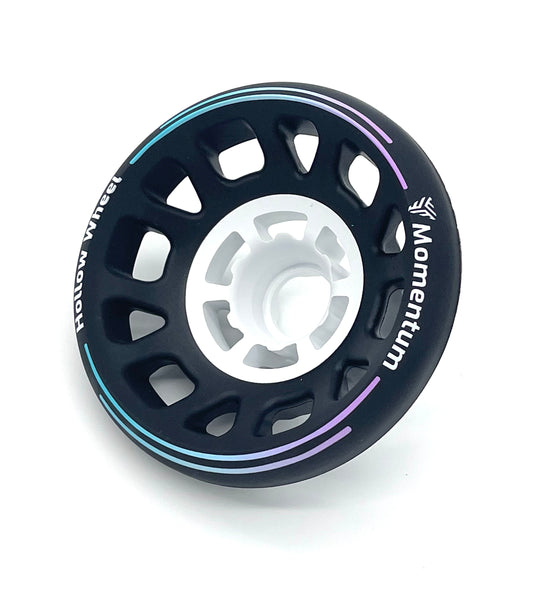 Hollow wheel cover for skateboard wheel